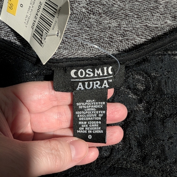 Hot Topic Black Sheer Lace Top - Picture 5 of 9